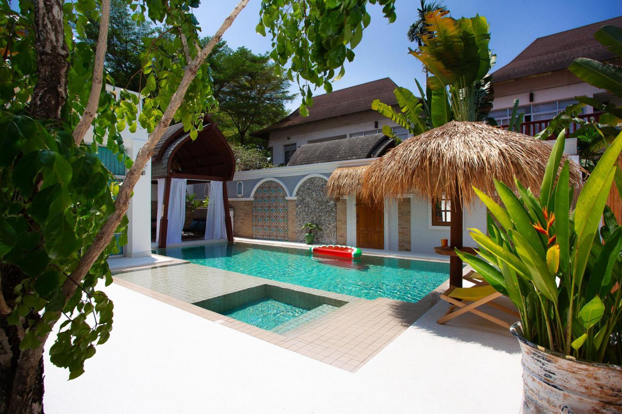 Nagawari Art Maldives Pattaya Villa На Джомтьен Экстерьер фото