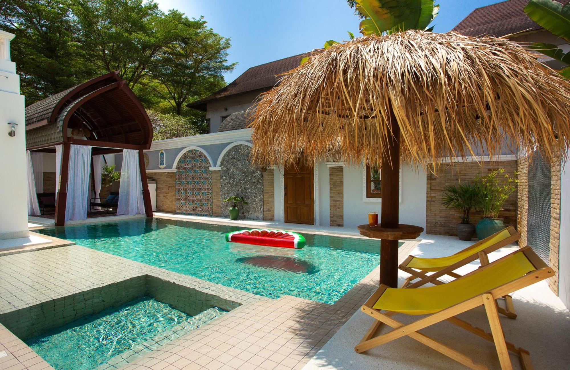 Nagawari Art Maldives Pattaya Villa На Джомтьен Экстерьер фото