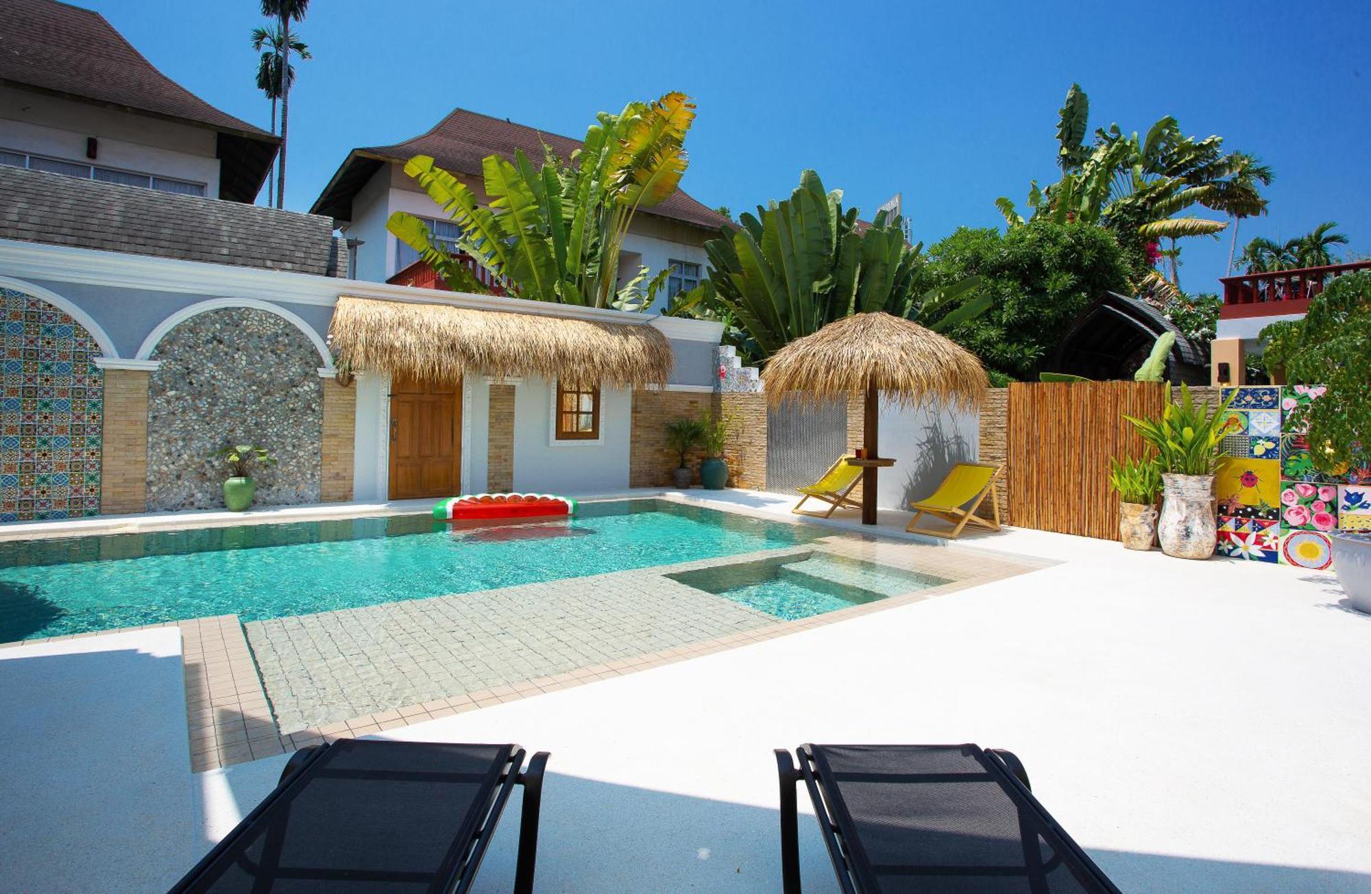Nagawari Art Maldives Pattaya Villa На Джомтьен Экстерьер фото